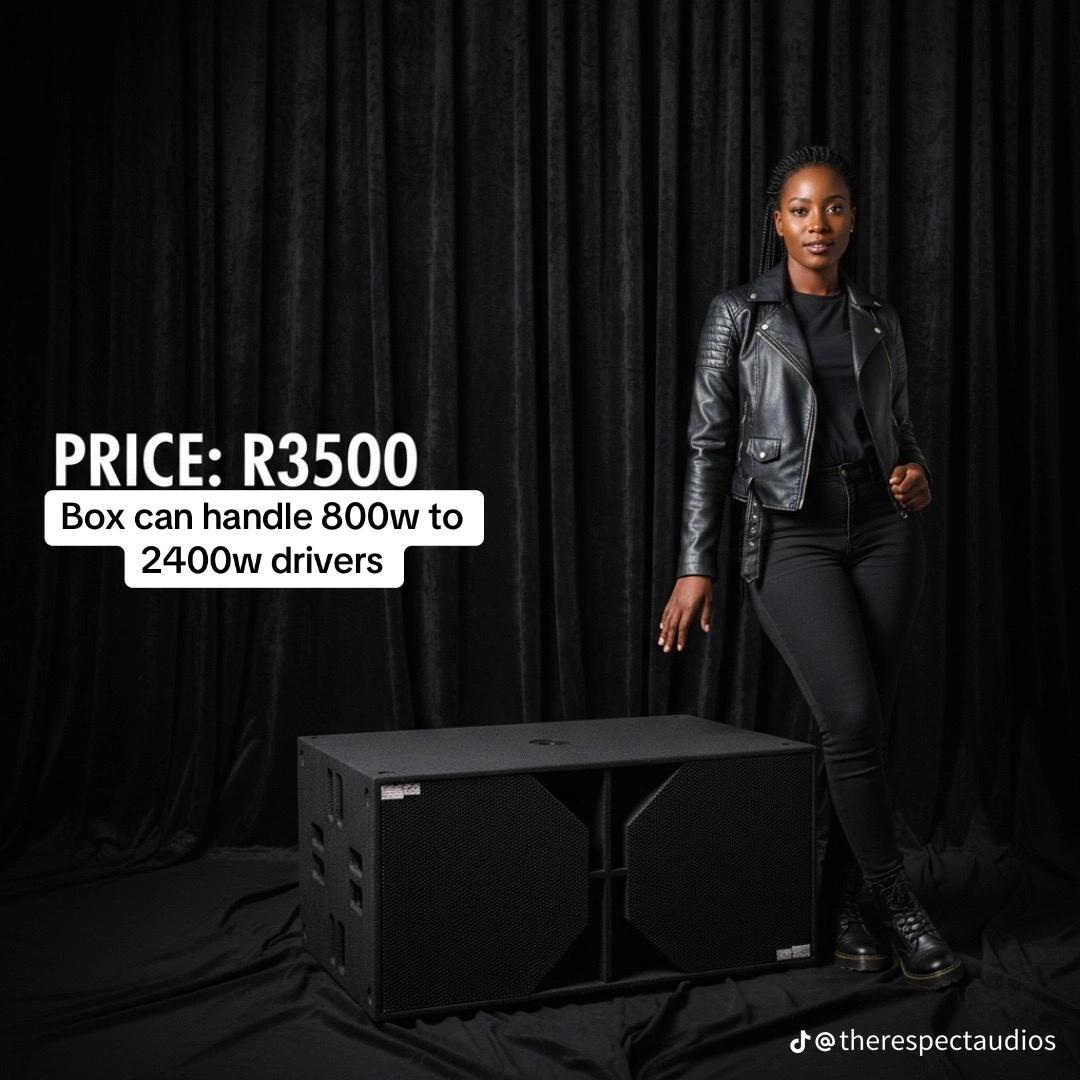 Double bassbin cabinet